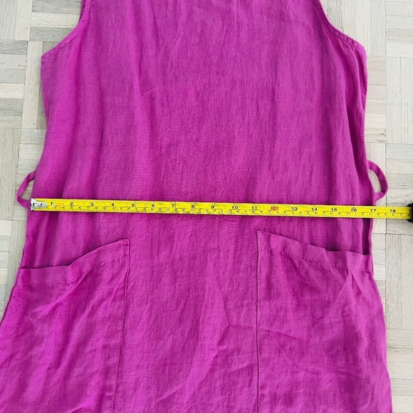 Terzo Millennio - Linen Dress, Made in Italy, Brand New and Never Worn! - Picture 7 of 9